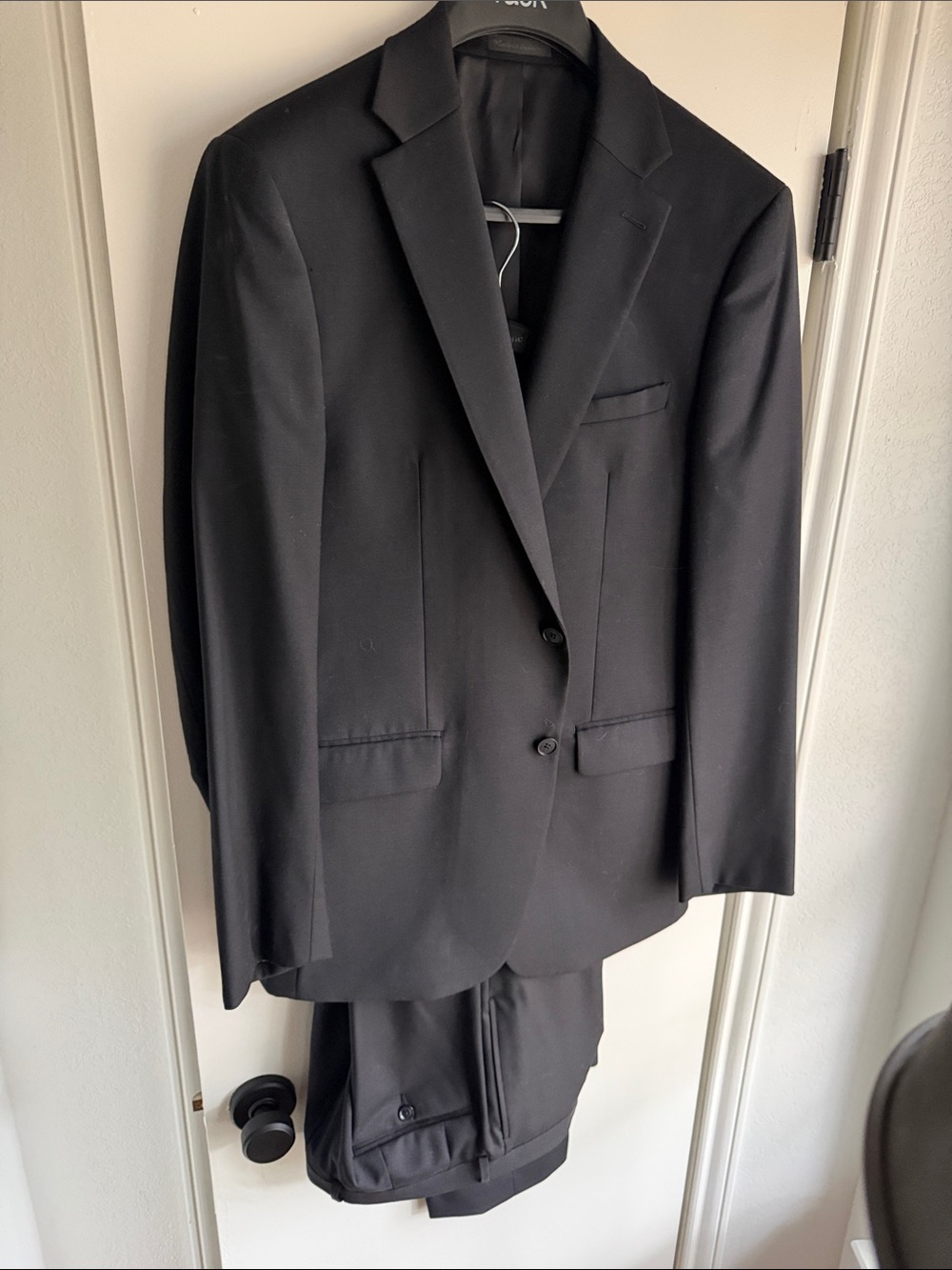 Men's Calvin Klein Black Suit - Nordstrom Rack 42L 34x32